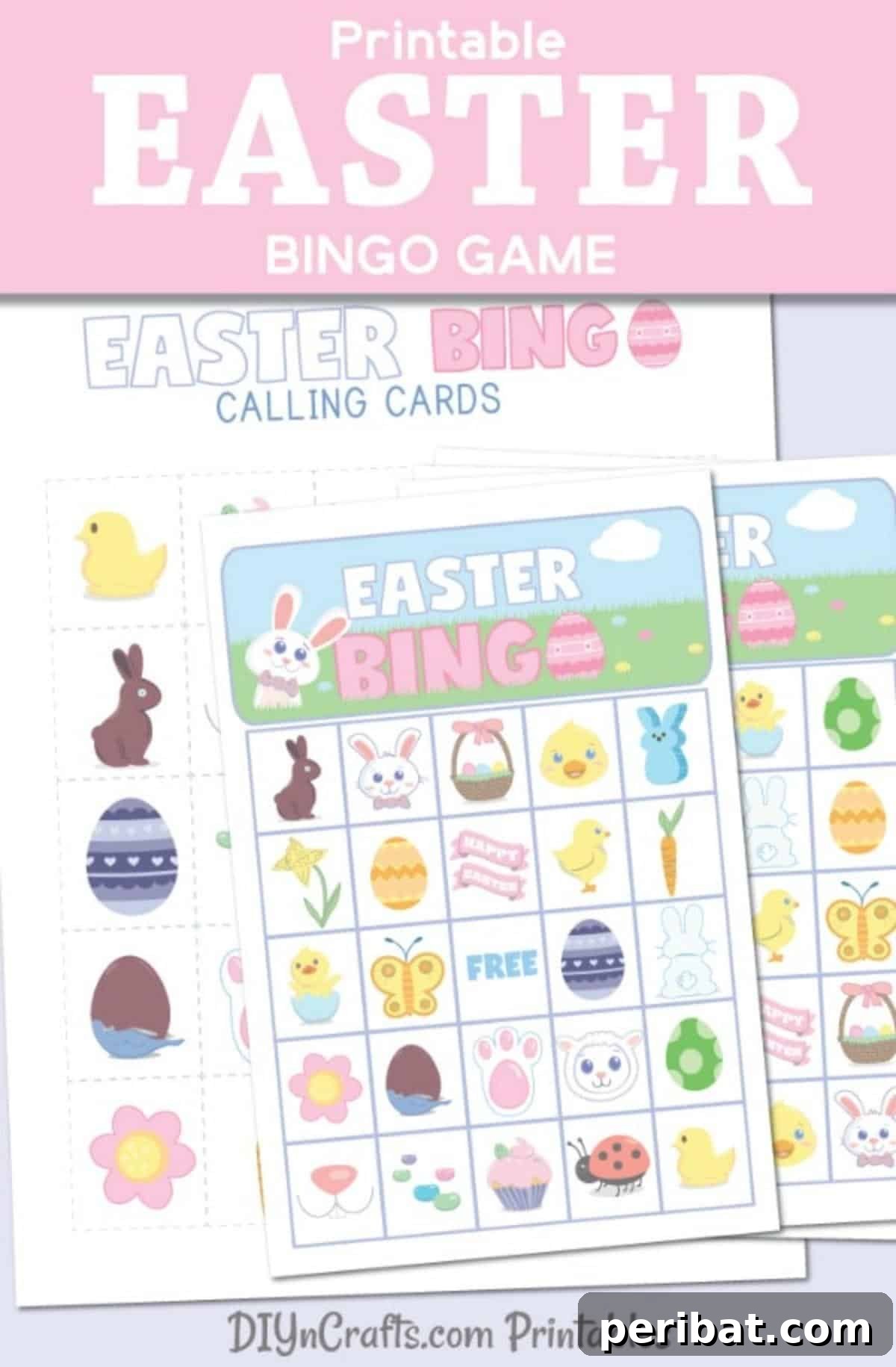 Ultimate Free Printable Easter Bingo Fun for All Ages 2 Best Free Printable Easter Bingo Game For Kids Of All Ages