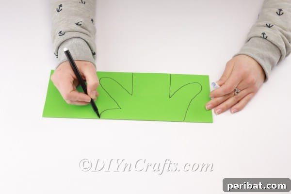 Drawing the bunny's body.