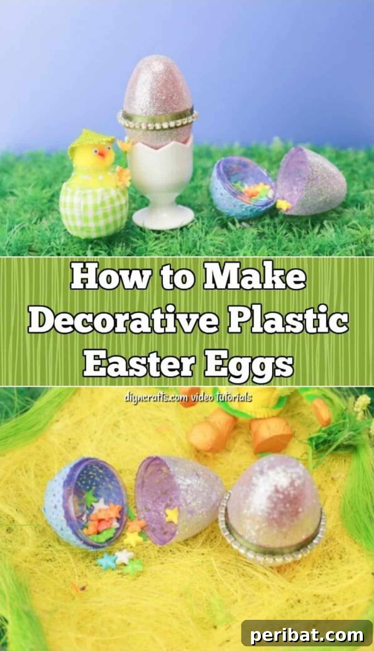 Transform Your Plastic Eggs: Easter Decor DIY 2 How to Make Decorative Plastic Easter Eggs