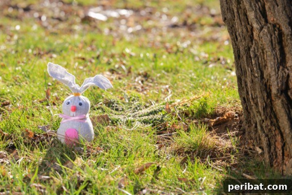Finished sock bunny.