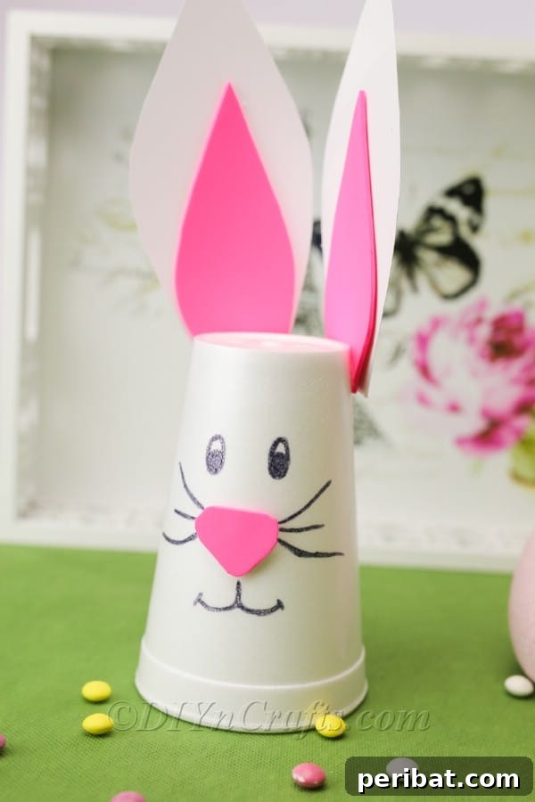 Craft Your Own Easter Table Decor: Inspiring Centerpiece Ideas 4 Amazingly Easy Easter Bunny Cup Decoration
