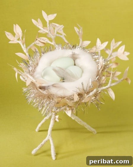Craft Your Own Easter Table Decor: Inspiring Centerpiece Ideas 10 Eggs in a Nest Centerpiece for Easter