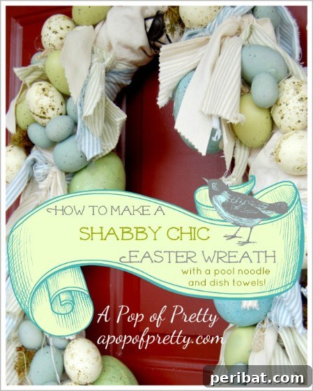 Shabby Chic Ragland Easter Wreath Ragland Wreath - 40 Creative DIY Easter Wreath Ideas to Beautify Your Home