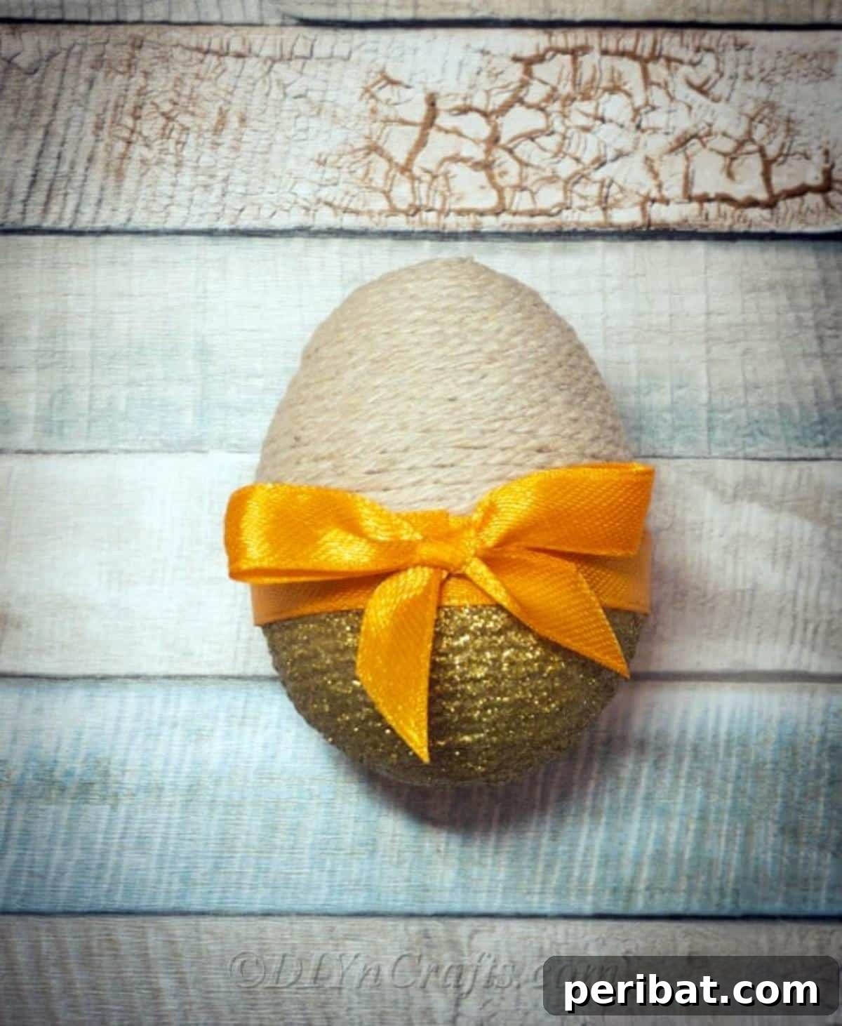 Handcrafted Rustic Glam Easter Eggs 12 A beautiful arrangement of finished rustic glitter Easter eggs displayed in a basket