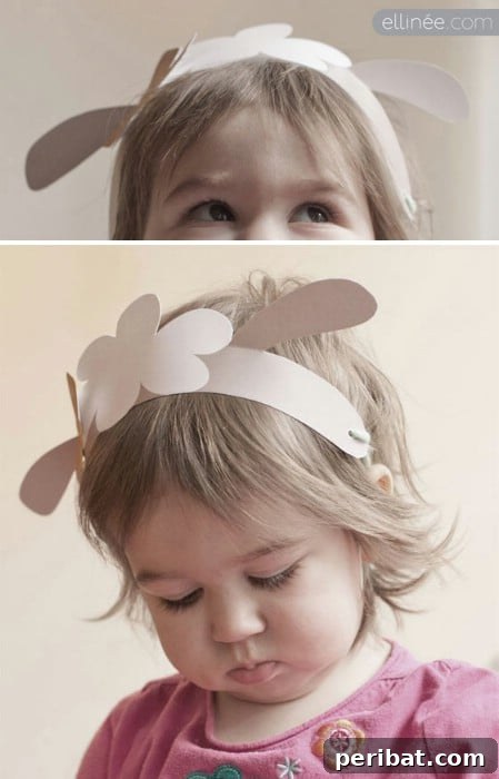 Printable bunny and lamb ear headbands for Easter