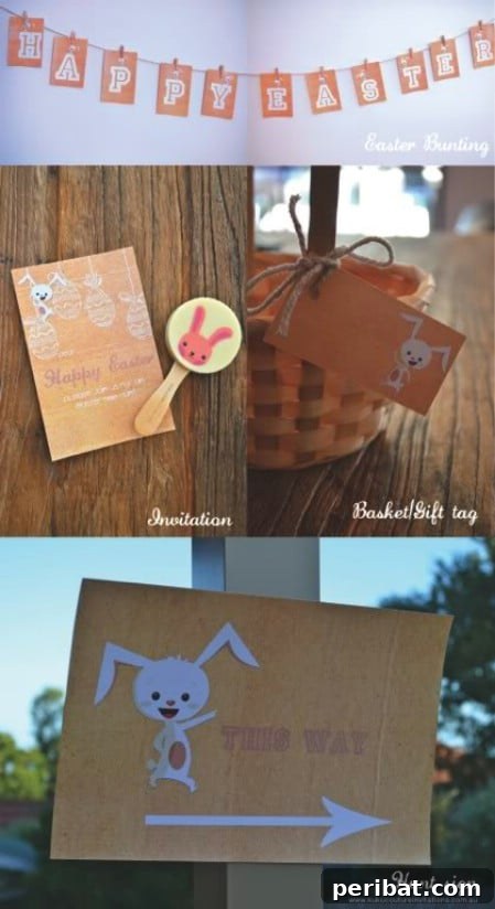 Full Easter egg hunt party kit printables