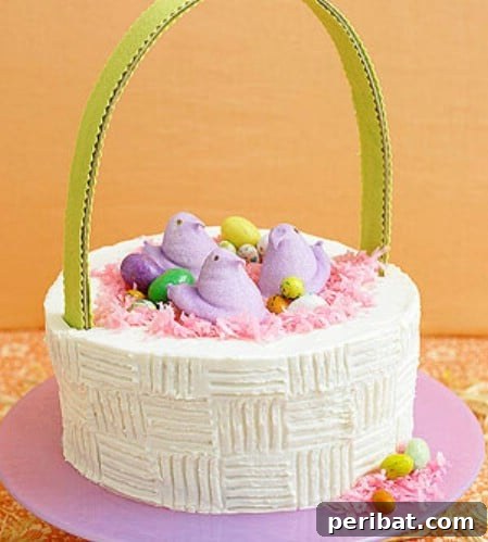 Delightful Easter Treats Made Easy 16 Beautiful Easter Basket Cake, a centerpiece for holiday dining