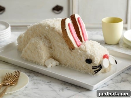 Delightful Easter Treats Made Easy 3 Charming Easter Bunny Cake, perfect for holiday desserts