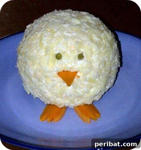 Delightful Easter Treats Made Easy 27 Cute Adorable Chick Cheese Ball, a festive savory appetizer