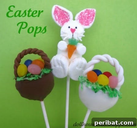 Delightful Easter Treats Made Easy 32 Variety of adorable Easter Pops, including bunnies, chicks, and baskets