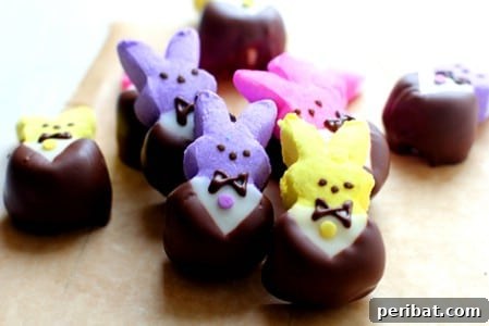 Delightful Easter Treats Made Easy 48 Charming Tuxedo Peeps, a sophisticated and cute Easter treat