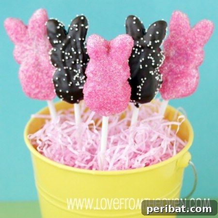 Delightful Easter Treats Made Easy 50 Sweet and simple Peeps Pops, decorated with sprinkles