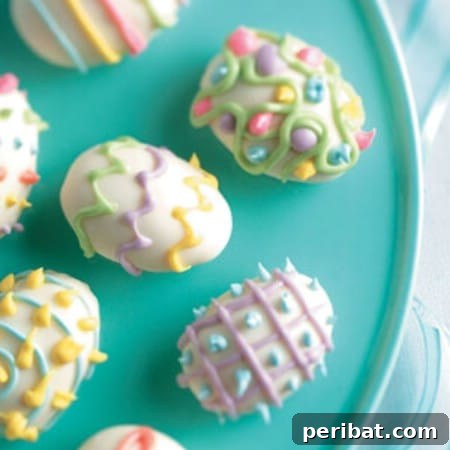Delightful Easter Treats Made Easy 54 Decadent Chocolate Covered Easter Eggs with a yellow yolk center