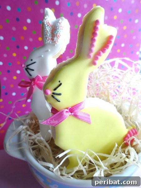Delightful Easter Treats Made Easy 57 Charming Easter Bunny Cookies, perfect for creative decorating