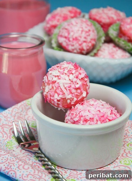 Delightful Easter Treats Made Easy 71 Delicious Homemade Easter Snowballs coated in colored coconut