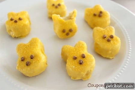 Delightful Easter Treats Made Easy 72 Cute Homemade Peep Cakes, resembling classic marshmallow Peeps
