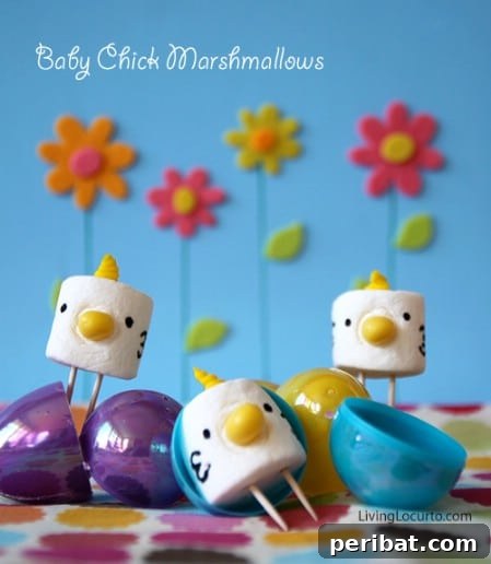 Delightful Easter Treats Made Easy 9 Simple Marshmallow Baby Chicks, a fun and easy Easter treat