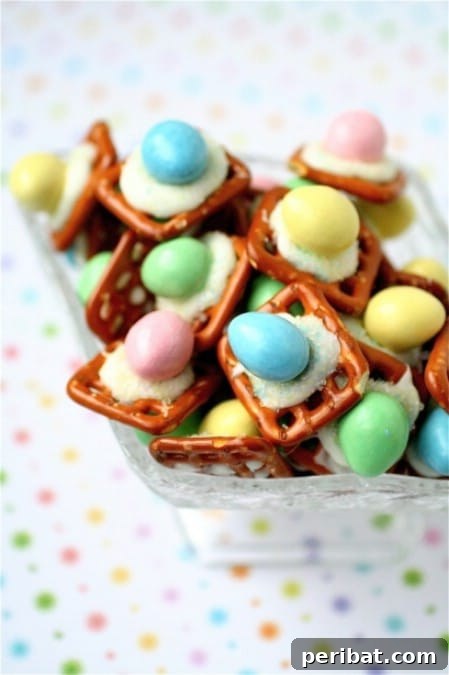 Delightful Easter Treats Made Easy 87 Sweet and Salty Peanut Butter Buttons with Reese's Pieces