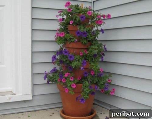 Ingenious Space-Saving Tips for Tiny Gardens 12 DIY Tiered Planter - Vertical Flower Garden