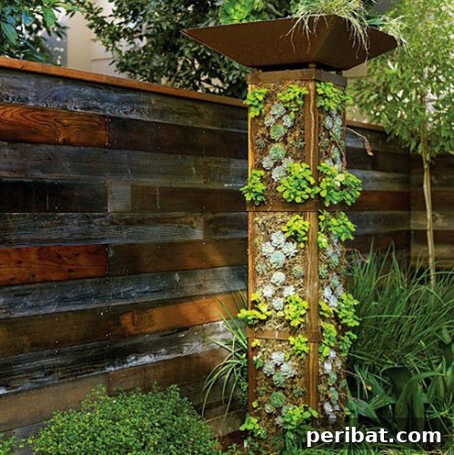 Ingenious Space-Saving Tips for Tiny Gardens 17 DIY Vertical Garden Tower - High-Density Planting