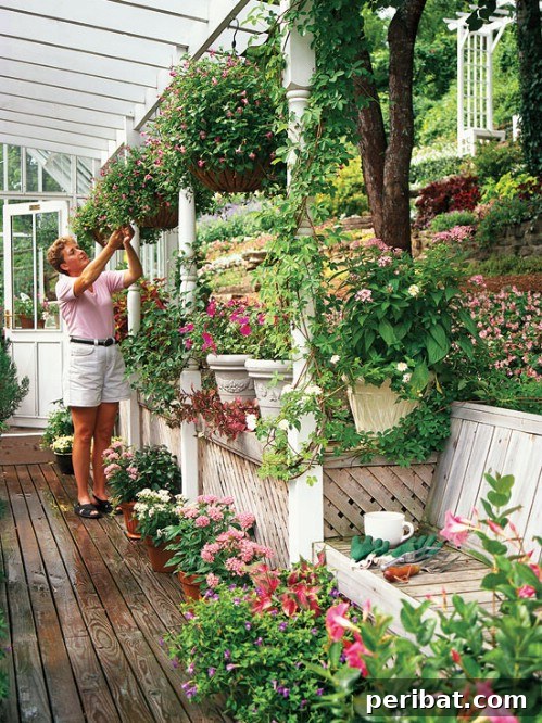 Ingenious Space-Saving Tips for Tiny Gardens 36 Layered Container Garden - Vertical and Horizontal Planting