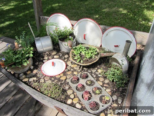 Ingenious Space-Saving Tips for Tiny Gardens 7 Miniature Kitchen Garden - Fairy Garden Design