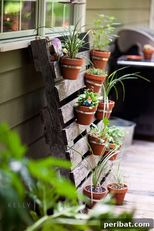 Ingenious Space-Saving Tips for Tiny Gardens 8 DIY Pallet Planter - Vertical Gardening Solutions