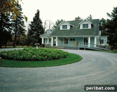 Elevate Your Exterior 150 Genius Projects to Maximize Curb Appeal 113 Create A Circular Driveway - 150 Remarkable Projects and Ideas to Improve Your Home's Curb Appeal