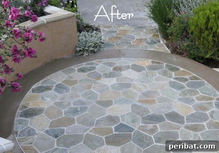 Elevate Your Exterior 150 Genius Projects to Maximize Curb Appeal 128 Make A Stone Patio - 150 Remarkable Projects and Ideas to Improve Your Home's Curb Appeal