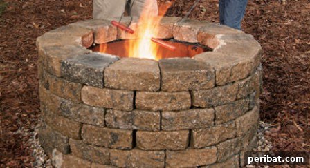 Elevate Your Exterior 150 Genius Projects to Maximize Curb Appeal 129 Build A Fire Pit - 150 Remarkable Projects and Ideas to Improve Your Home's Curb Appeal