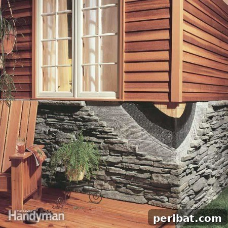 Elevate Your Exterior 150 Genius Projects to Maximize Curb Appeal 130 Install Stone Facing - 150 Remarkable Projects and Ideas to Improve Your Home's Curb Appeal