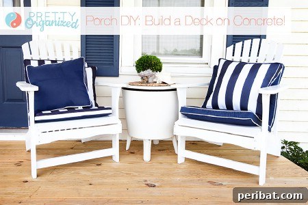 Elevate Your Exterior 150 Genius Projects to Maximize Curb Appeal 140 Install Wood Over Concrete Flooring - 150 Remarkable Projects and Ideas to Improve Your Home's Curb Appeal