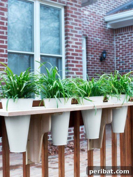 Elevate Your Exterior 150 Genius Projects to Maximize Curb Appeal 152 Build A Deck Rail Planter - 150 Remarkable Projects and Ideas to Improve Your Home's Curb Appeal