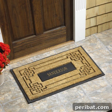 Elevate Your Exterior 150 Genius Projects to Maximize Curb Appeal 19 Buy A New Doormat - 150 Remarkable Projects and Ideas to Improve Your Home's Curb Appeal