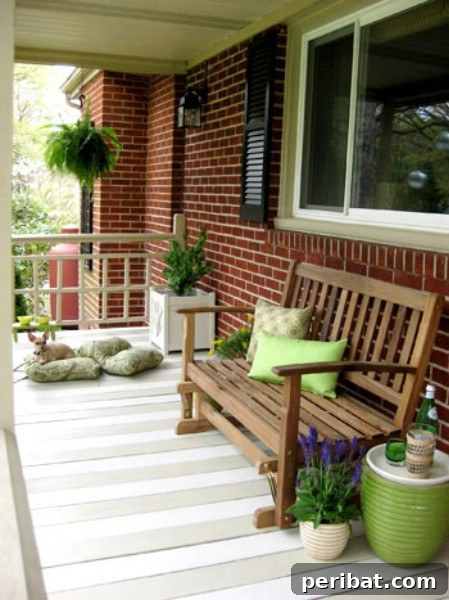 Elevate Your Exterior 150 Genius Projects to Maximize Curb Appeal 33 Repaint The Porch - 150 Remarkable Projects and Ideas to Improve Your Home's Curb Appeal