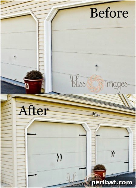 Elevate Your Exterior 150 Genius Projects to Maximize Curb Appeal 47 Add Garage Door Hardware - 150 Remarkable Projects and Ideas to Improve Your Home's Curb Appeal