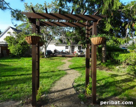 Elevate Your Exterior 150 Genius Projects to Maximize Curb Appeal 6 Build An Arbor - 150 Remarkable Projects and Ideas to Improve Your Home's Curb Appeal