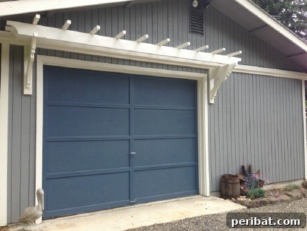 Elevate Your Exterior 150 Genius Projects to Maximize Curb Appeal 52 Add A Trellis Over The Garage - 150 Remarkable Projects and Ideas to Improve Your Home's Curb Appeal