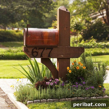 Elevate Your Exterior 150 Genius Projects to Maximize Curb Appeal 83 Create A Mailbox Garden - 150 Remarkable Projects and Ideas to Improve Your Home's Curb Appeal