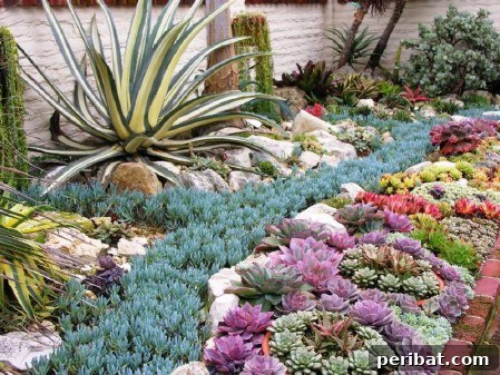 Elevate Your Exterior 150 Genius Projects to Maximize Curb Appeal 91 Plant A Succulent Bed - 150 Remarkable Projects and Ideas to Improve Your Home's Curb Appeal