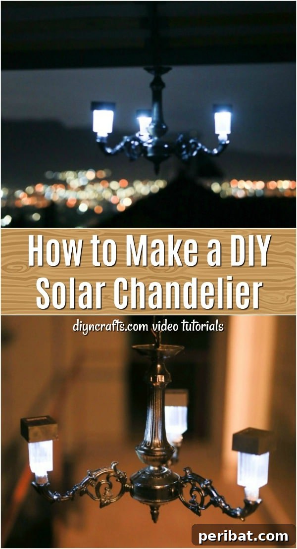 DIY Solar Chandelier project logo or signature