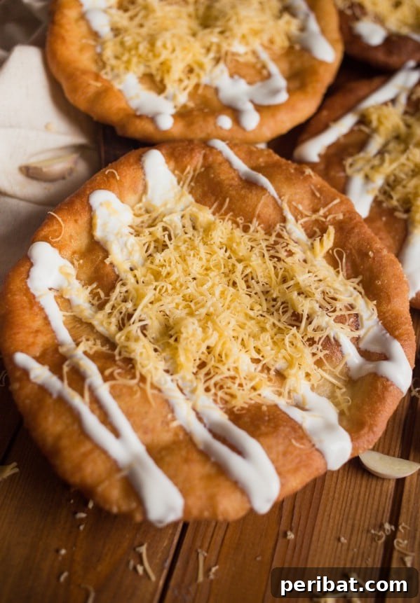 Fried Flatbread aka Hungarian Langos Recipe