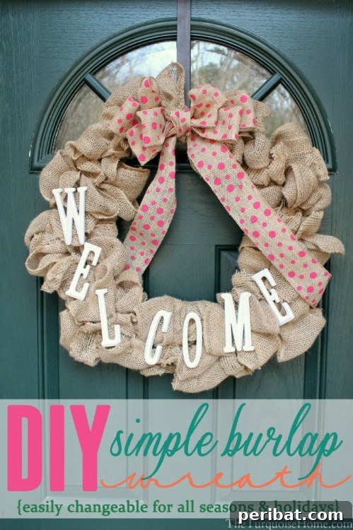 Burlap Wreath