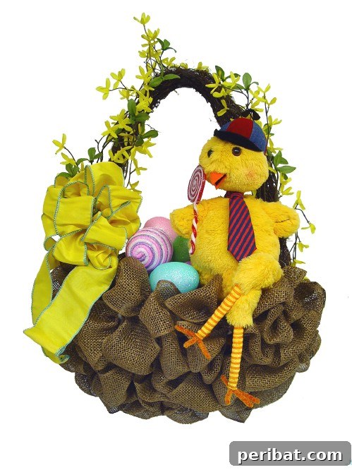 Easter Basket Wall Hanging