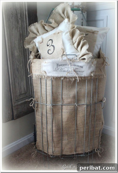 Vintage Wire Basket