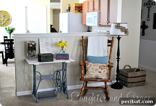 Fringed Burlap Table Runner