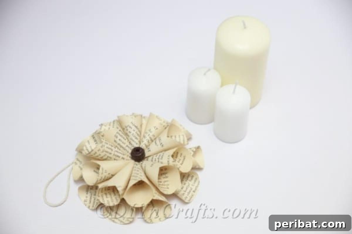 Literary Blooms: Crafting Flowers from Old Book Pages 4 Gathering inexpensive and basic materials for your old book flower craft.