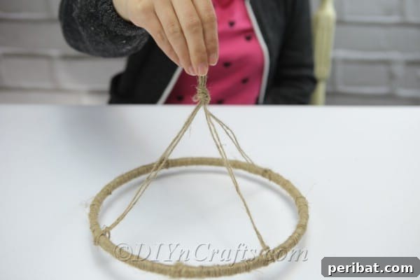Crafting Your Own Rustic Wind Chime 12 You are now able to hang up your DIY wind chimes once they are completed.