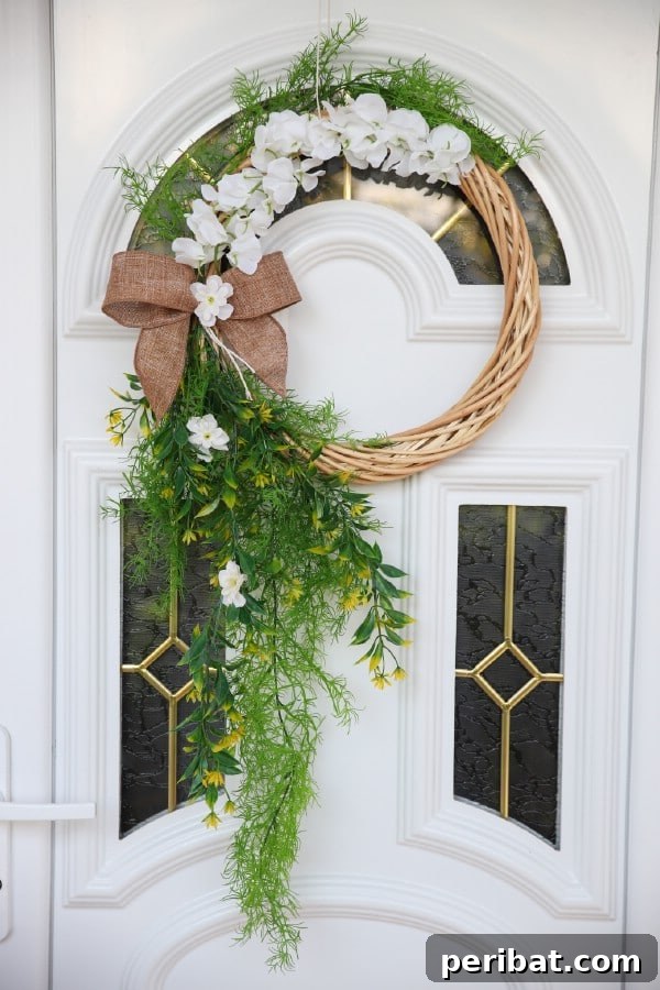 How to Make a Stunning Floral Wreath