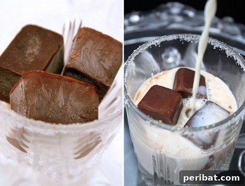 Beyond Ice: 40 Genius Ice Cube Tray Hacks 17 Make Chocolate Ice Cubes